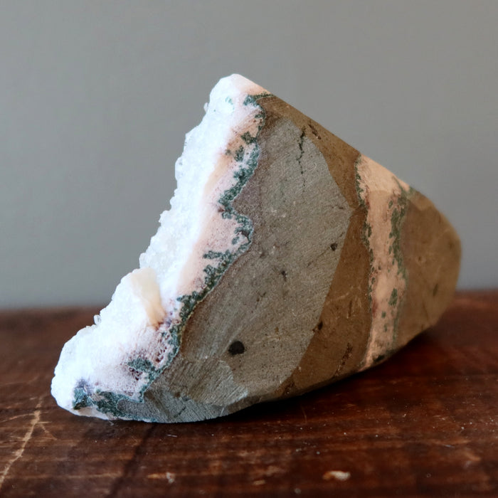 Apophyllite Cluster Shiny White Peace Standing Stone 5.5 inch