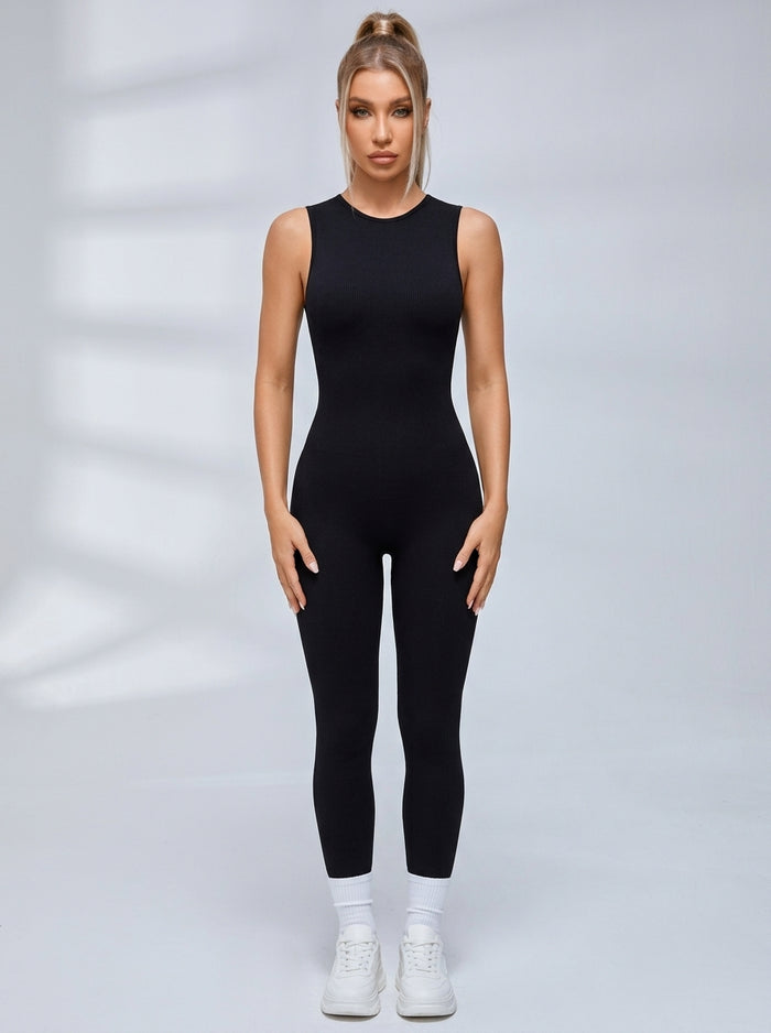 Backless Scrunch Bum Jumpsuit