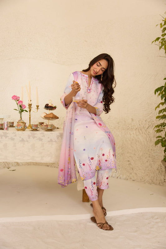 Bahar Linen Kurta Set