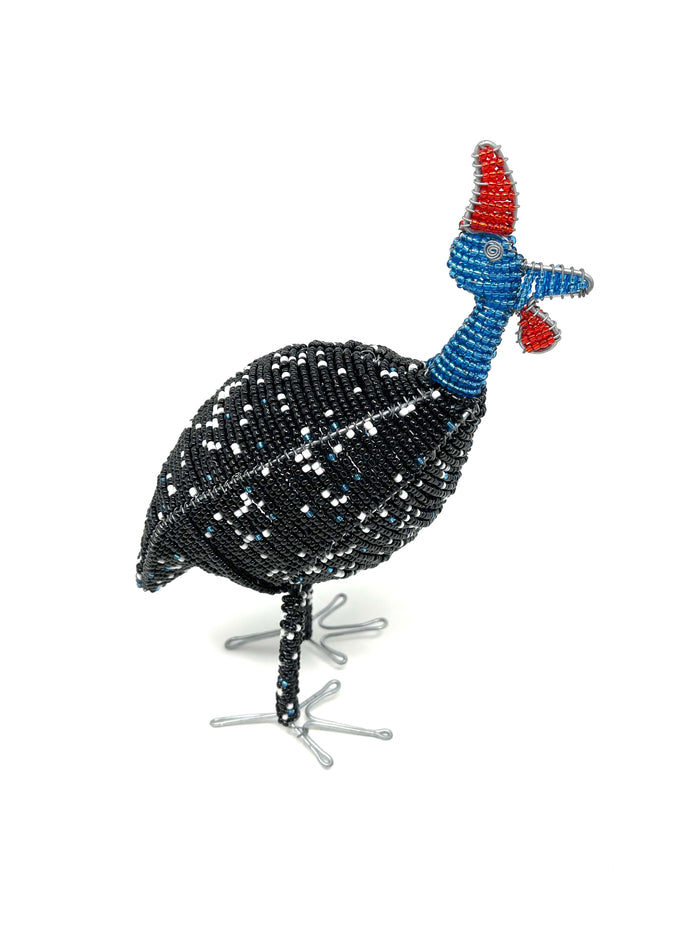 Beaded Guinea Fowl