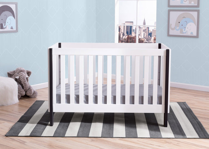 Delta Children Bianca with Ebony (149) Bellevue 3-in-1 Crib, Hangtag a2a
