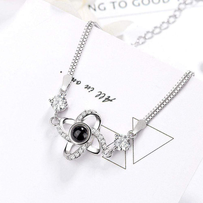 Best Friends Forever-Personalized Photo Projection Bracelet For Girl Bracelet For Woman MelodyNecklace
