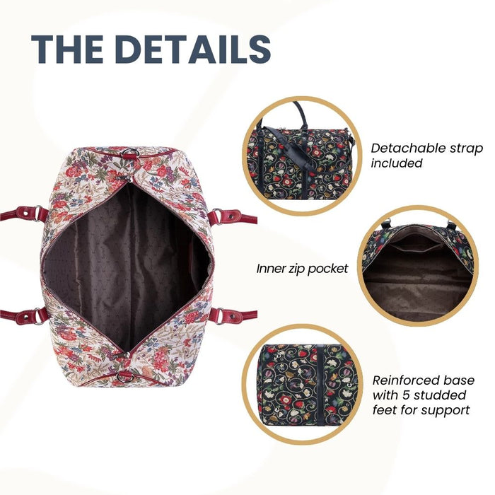 BHOLD-AZT | Aztec Zigzag Big Holdall/Duffel Bag