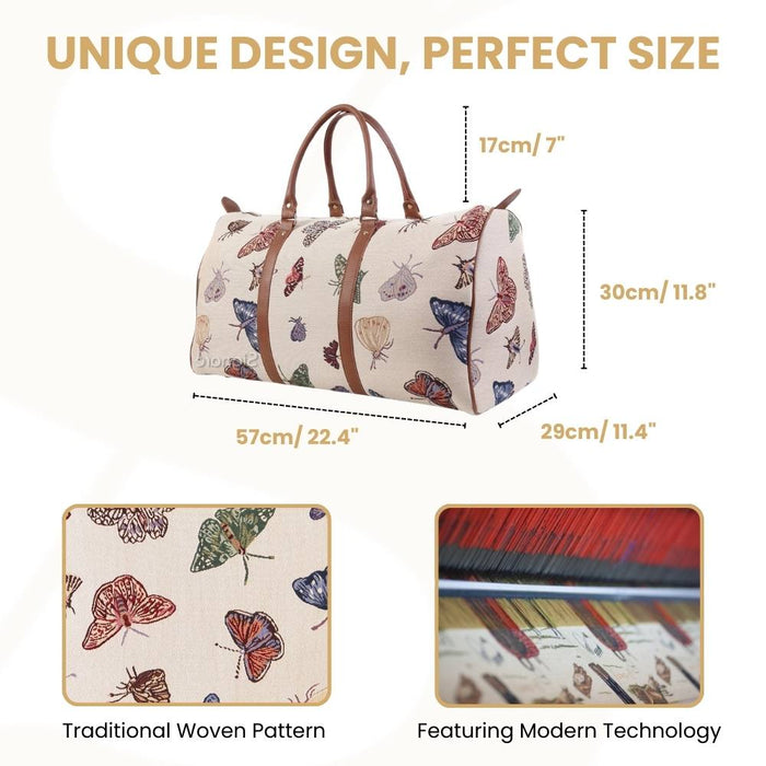 BHOLD-BUTT | Butterfly Big Holdall/Duffel Bag
