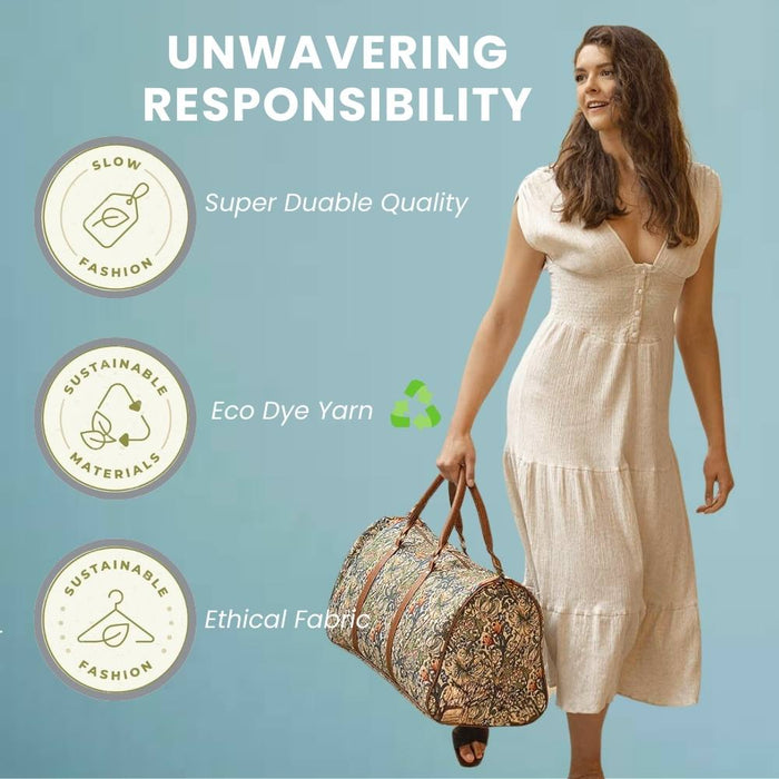 BHOLD-GLILY | William Morris Golden Lily Big Holdall/Duffel Bag