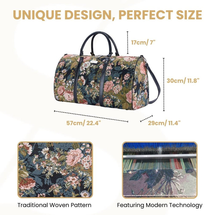 BHOLD-PEO | Peony Big Holdall/Duffel Bag