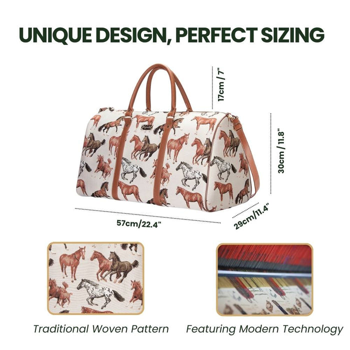 BHOLD-RHOR | Running Horse Big Holdall/Duffel Bag