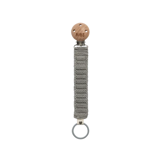 BIBS Knitted pacifier Clip