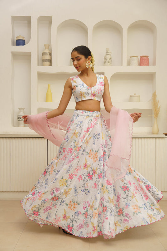 Bindu Lehenga Set