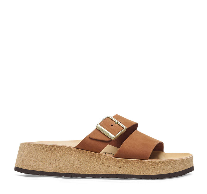 Birkenstock Almina Nubuck Leather Sandals - On The EDGE