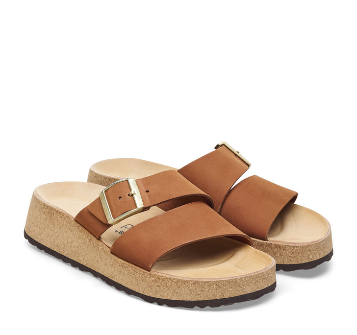 Birkenstock Almina Nubuck Leather Sandals - On The EDGE