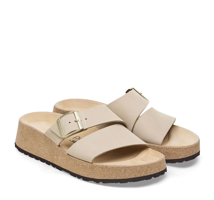 Birkenstock Almina Nubuck Leather Sandals - On The EDGE