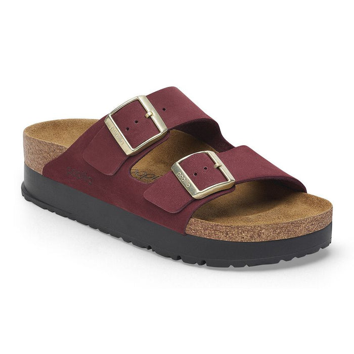 Birkenstock Arizona Platform in Nubuck - On The EDGE