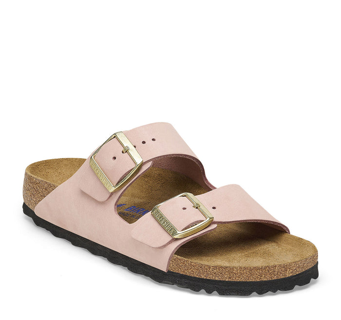 Birkenstock Arizona Soft Footbed Nubuck Leather Sandal - On The EDGE