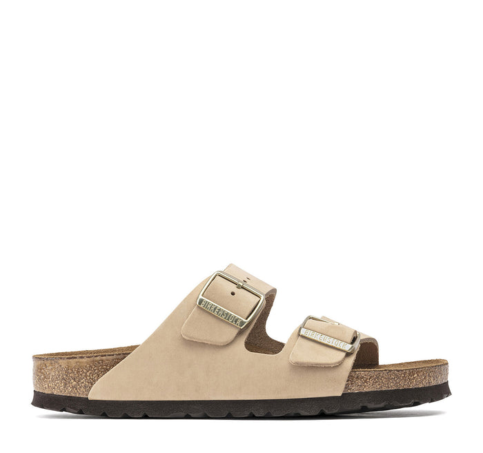 Birkenstock Arizona Soft Footbed Nubuck Leather Sandal - On The EDGE