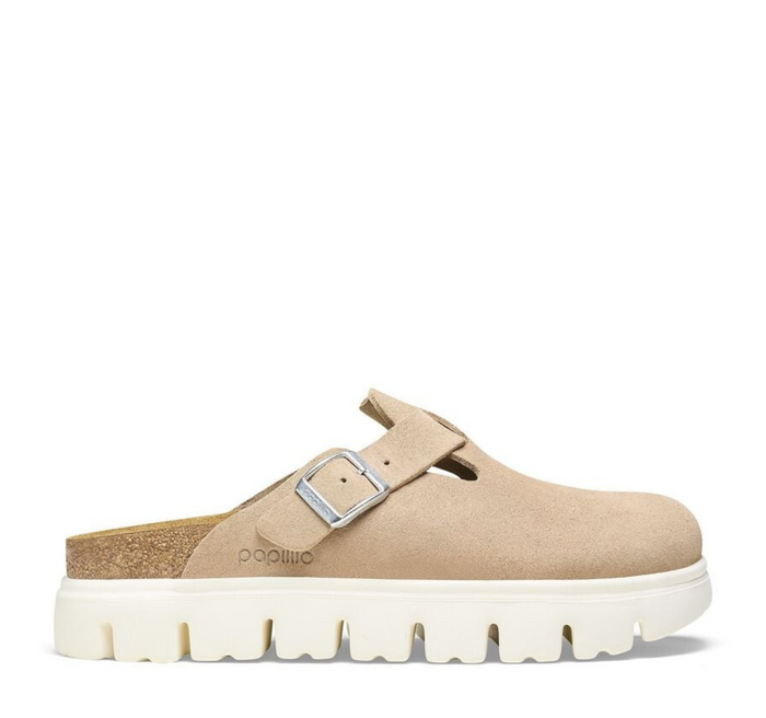 Birkenstock Boston Chunky in Suede - On The EDGE