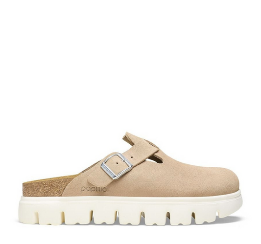 Birkenstock Boston Chunky in Suede - On The EDGE