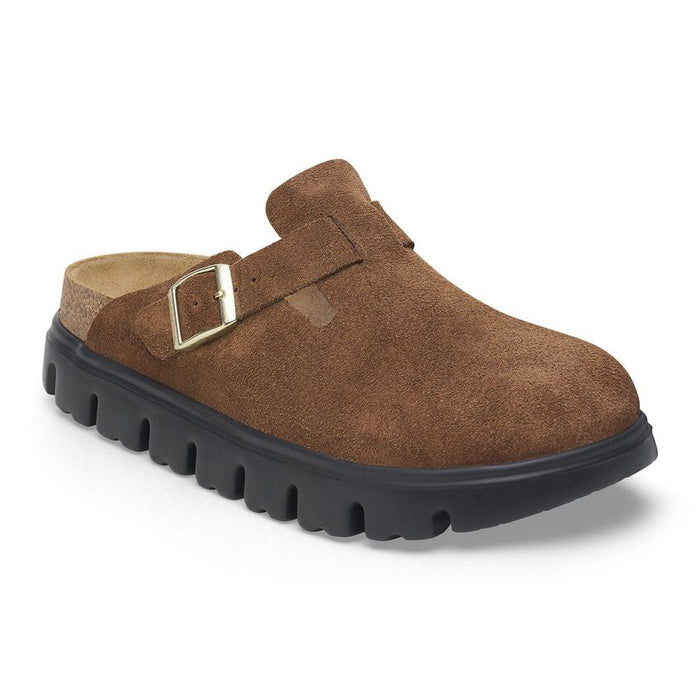 Birkenstock Boston Chunky in Suede - On The EDGE