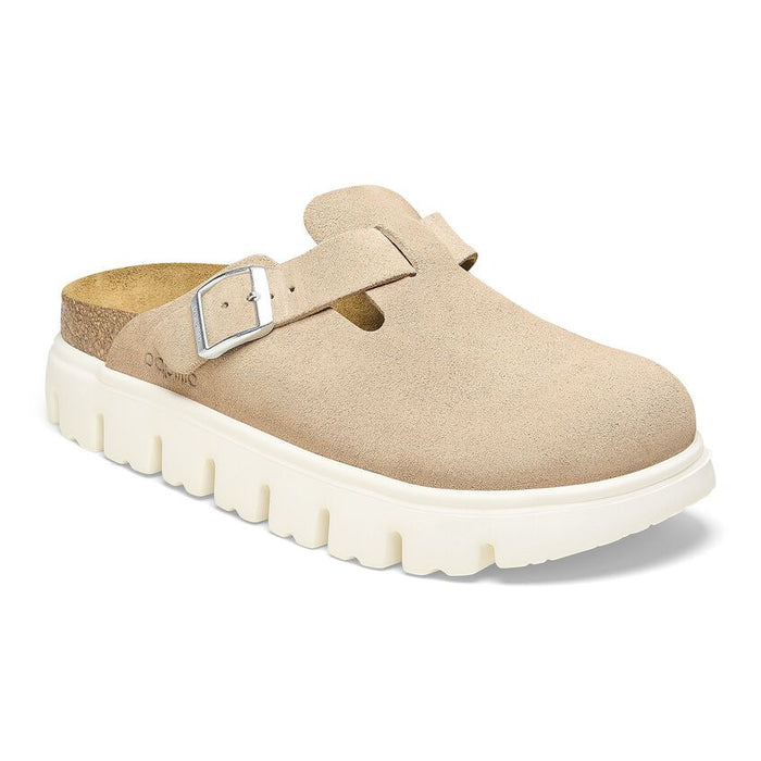 Birkenstock Boston Chunky in Suede - On The EDGE