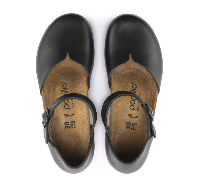 Birkenstock Mary Leather Wedge Sandals - On The EDGE