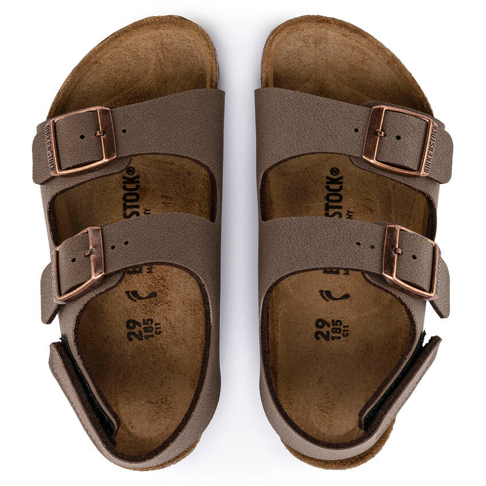 Birkenstock Milano Hook & Loop Kids Sandals - On The EDGE