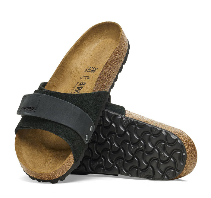 Birkenstock Oita Suede Leather Slide - On The EDGE