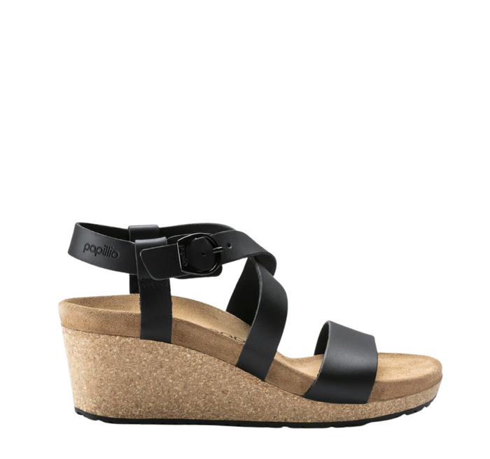 Birkenstock Sibyl Wedge Heel Leather Sandal - On The EDGE