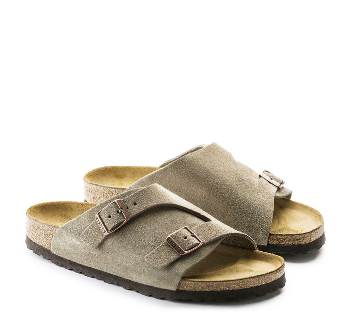 Birkenstock Zurich Suede Leather Sandal - On The EDGE