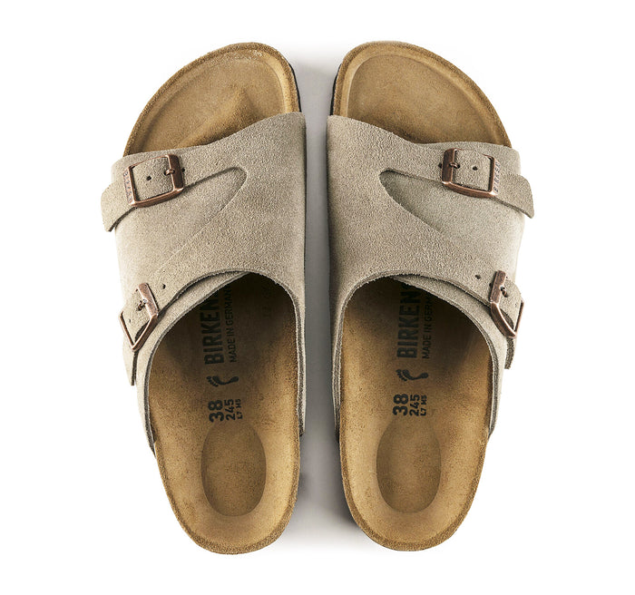 Birkenstock Zurich Suede Leather Sandal - On The EDGE