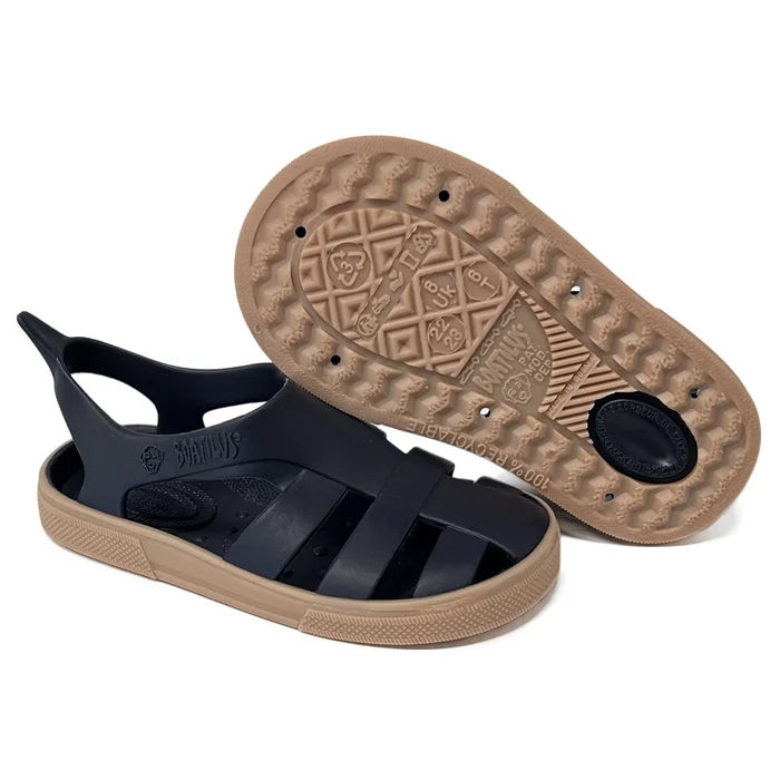 Boatilus Bioty Sandal - Navy/Beige