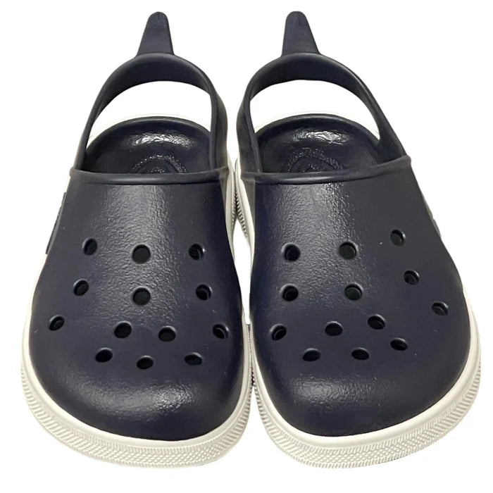 Boatilus Cloggy Sandal - Navy/White