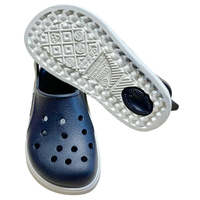 Boatilus Cloggy Sandal - Navy/White