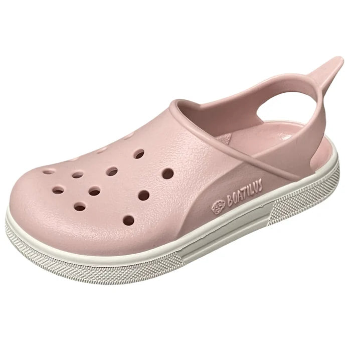 Boatilus Cloggy Sandal - Old Pink/White