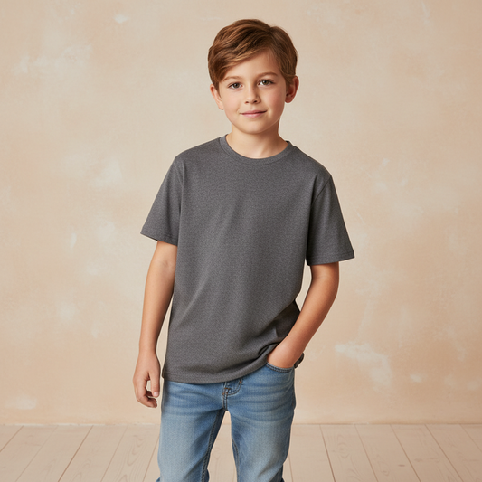 Boys Teens Basic-T-Shirt