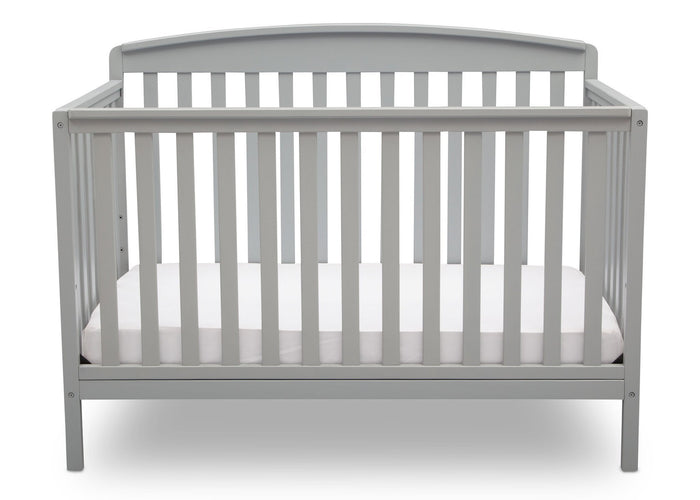 Delta Children Grey (026) Brayden 4-in-1 Crib, Straight Crib View a2a