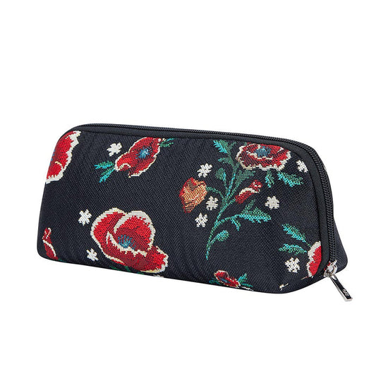 BRUBG-FKPOP | Makeup Brush Bag - Frida Kahlo Poppy Black