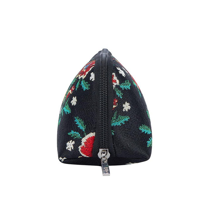 BRUBG-FKPOP | Makeup Brush Bag - Frida Kahlo Poppy Black