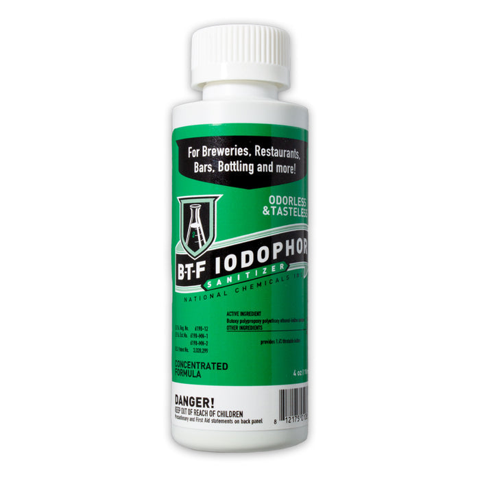 BTF Iodophor Sanitizer 4 oz
