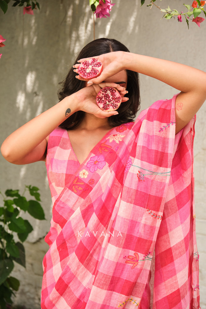 Bubblegum sari
