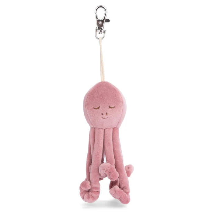 Bukowski Bears - Bag Charm - Pinky Octopus