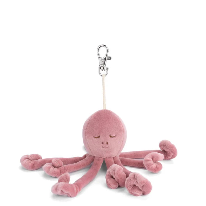 Bukowski Bears - Bag Charm - Pinky Octopus