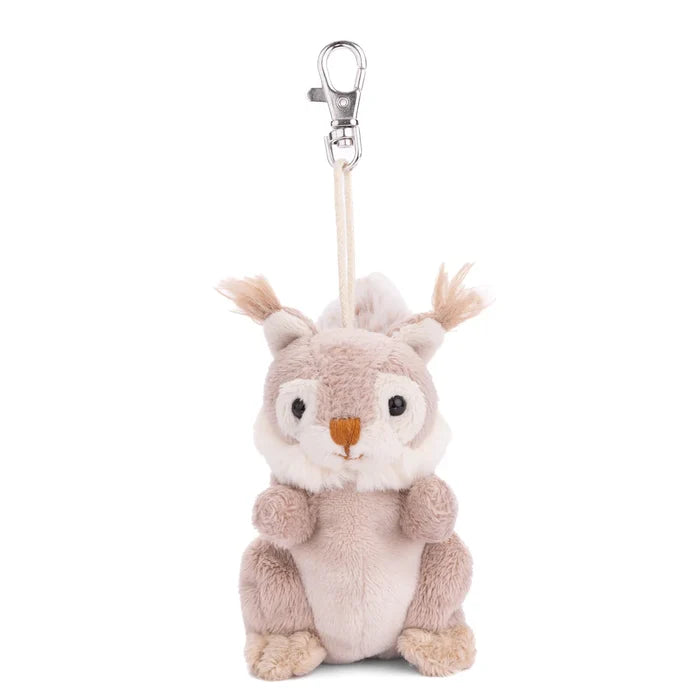 Bukowski Bears Bag Charm - Wiggles Squirrel - Gray