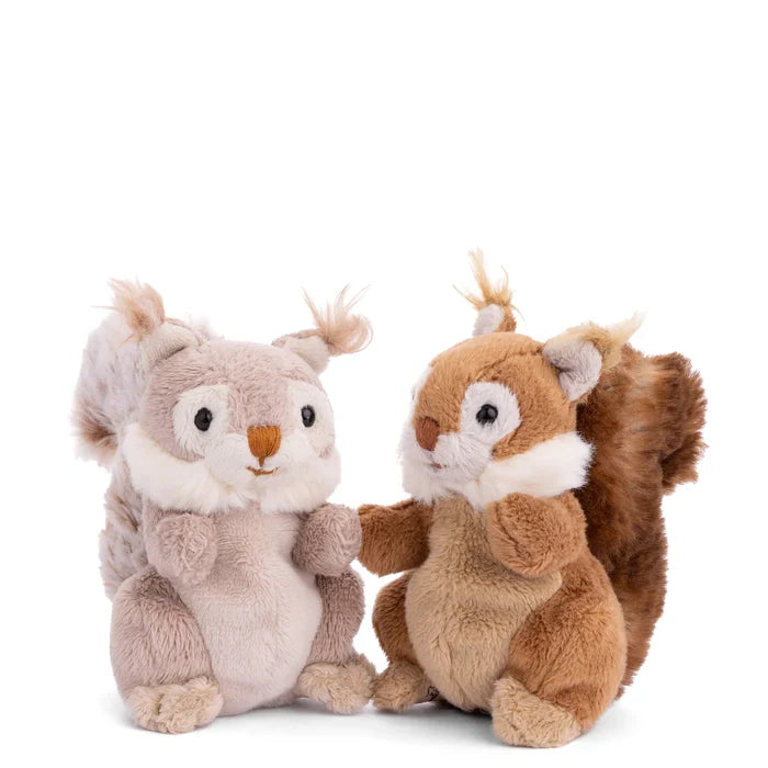 Bukowski Bears Bag Charm - Wiggles Squirrel - Gray