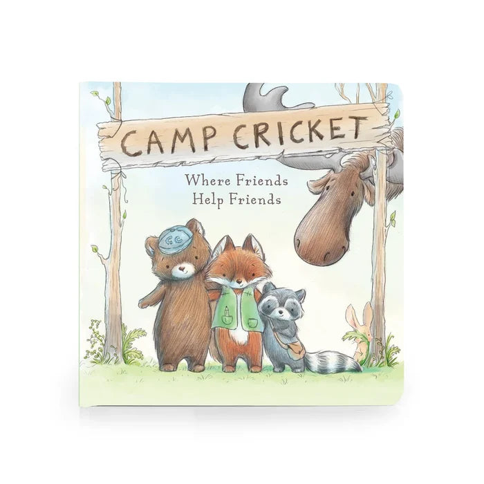 Bunnies by the Bay "Camp Cricket" Board Book