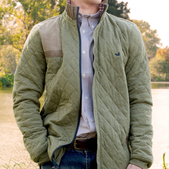 Dark Olive Heather / Extra Small