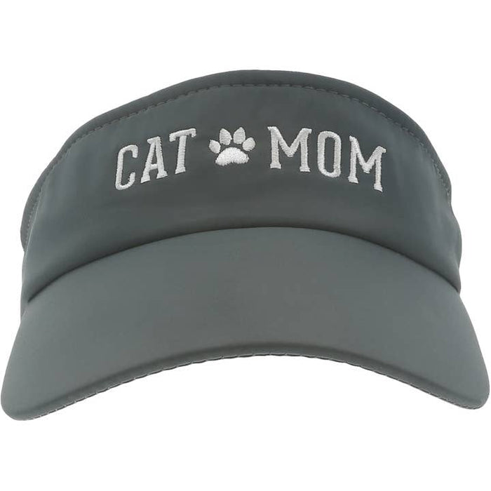 underside brim showing Be Your Own Kind of People print, dark gray visor