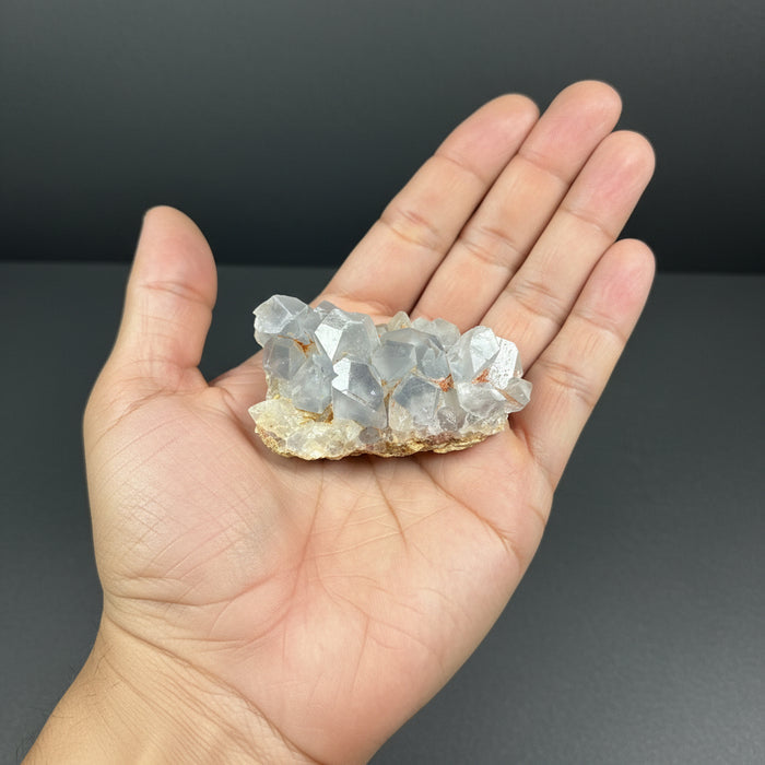 Celestite Cluster Angelic Blue Serenity Gemstone 2 Inch