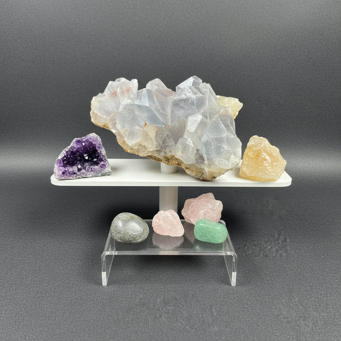Celestite Cluster Angelic Blue Serenity Gemstone 2 Inch