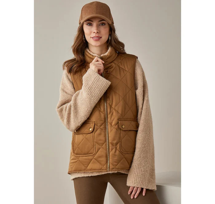 CHARLIE PAIGE Donna Reversible Vest