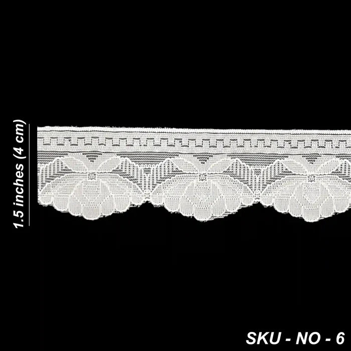 Charming Botanical Lace Trim | SKU-6